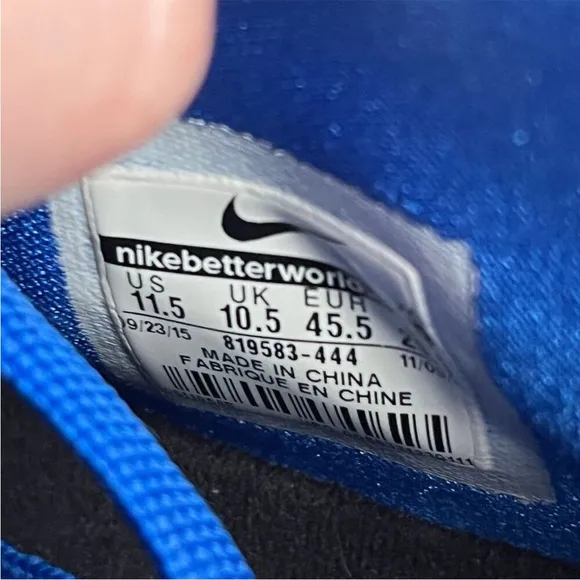 Nike Kyrie 2 Brotherhood Duke Blue Basketball Shoes Men’s Size 11.5 819583-444