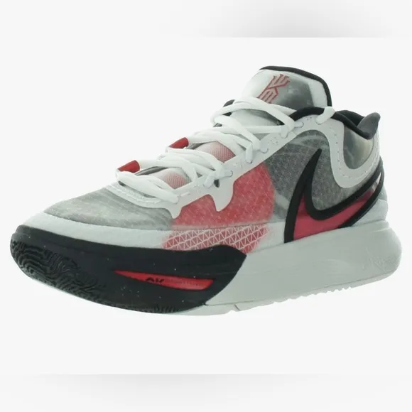 Nike Kyrie 8 Unisex Shoes Size 10.5 Color: White/University Red Black Like New!!