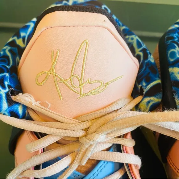 Nike Kyrie Infinity 8 -Valentine’s Day Pink / Multicolor Blue Shoes 12