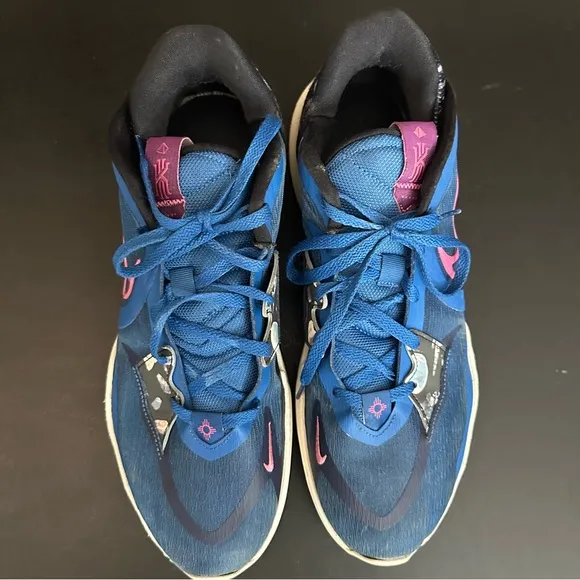 Nike Kyrie Low 5 EP Basketball Shoes Dark Marina Blue DJ6012-400 Men’s Size 15