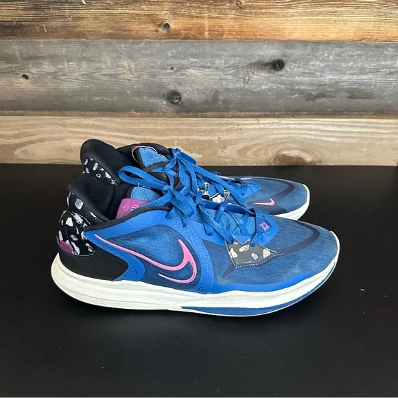 Nike Kyrie Low 5 EP Basketball Shoes Dark Marina Blue DJ6012-400 Men’s Size 15