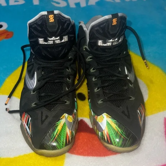 Nike LeBron 11 ‘Everglades’ 2014 Men’s 9 Sneakers 616175-006 Basketball Shoes​