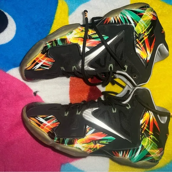 Nike LeBron 11 ‘Everglades’ 2014 Men’s 9 Sneakers 616175-006 Basketball Shoes​