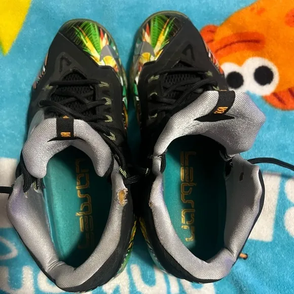 Nike LeBron 11 ‘Everglades’ 2014 Men’s 9 Sneakers 616175-006 Basketball Shoes​