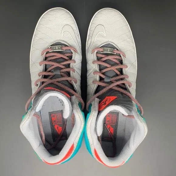 Nike LeBron 11 Lifestyle Wolf Grey Shoes Men’s Sz 11.5