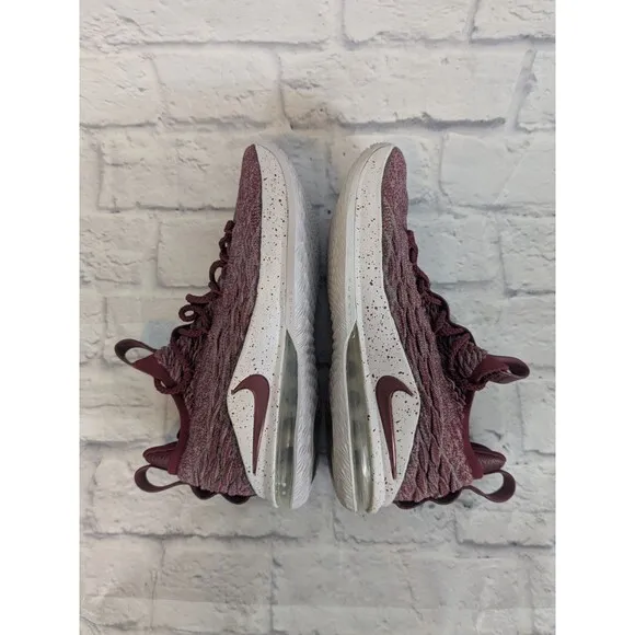 Nike LeBron 15 Low ‘Ashes’ Red US Men’s Size 8.5  AO1755-200  2018