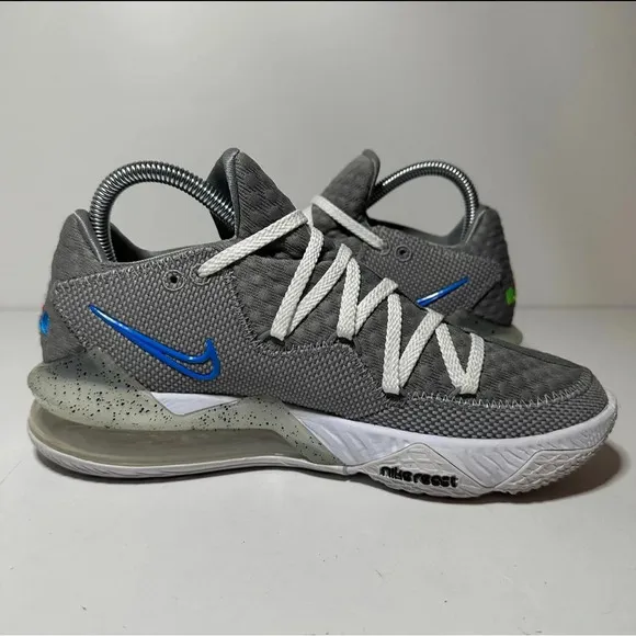 Nike LeBron James 17 XXVII Shoes Low “Particle Gray” (CD5007-004) Men’s Size 7
