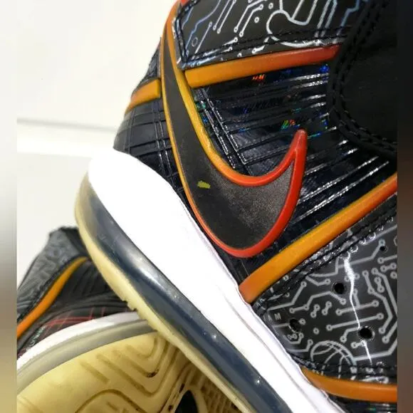 Nike Lebron VIII QS &quot;Space Jam A New Legacy&quot; Men's Shoes Black-White-Multi-color