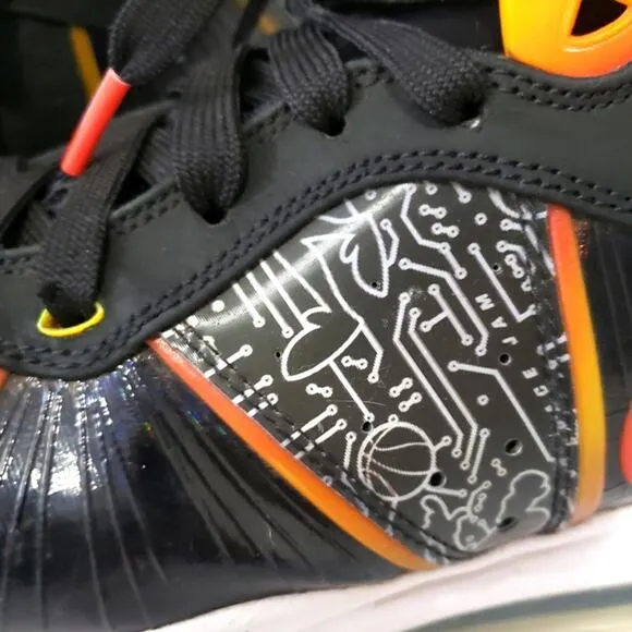 Nike Lebron VIII QS &quot;Space Jam A New Legacy&quot; Men's Shoes Black-White-Multi-color