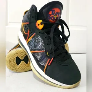 Nike Lebron VIII QS &quot;Space Jam A New Legacy&quot; Men's Shoes Black-White-Multi-color