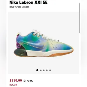 Nike LeBron XXI SE Kids' Basketball Sneakers - Multicolor