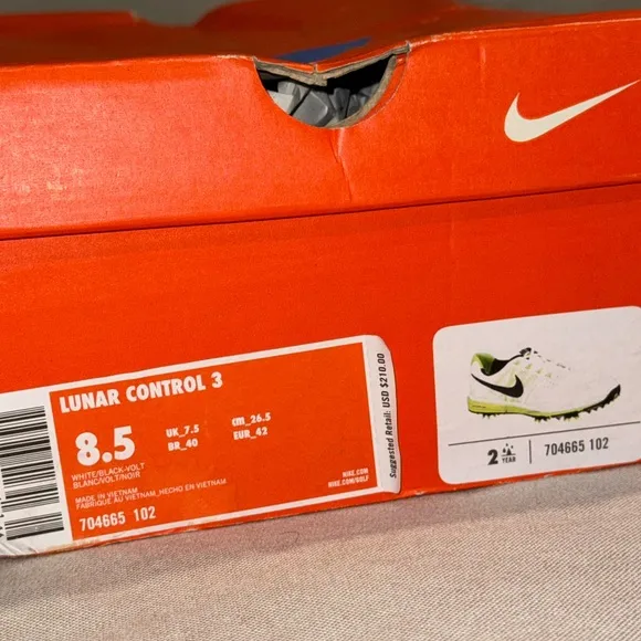 Nike Lunar Control 3 Men’s Golf Shoes - Size 8.5 NIB