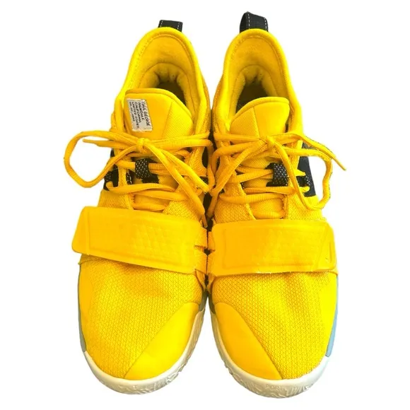 Nike men’s 8 PG 2.5 Moon Exploration Amarillo/Chrome-black Aviator grey‎ shoes
