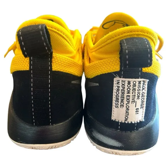 Nike men’s 8 PG 2.5 Moon Exploration Amarillo/Chrome-black Aviator grey‎ shoes
