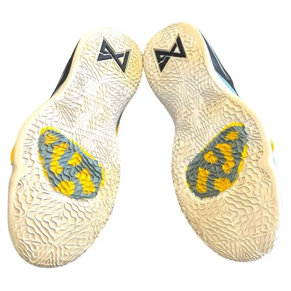 Nike men’s 8 PG 2.5 Moon Exploration Amarillo/Chrome-black Aviator grey‎ shoes