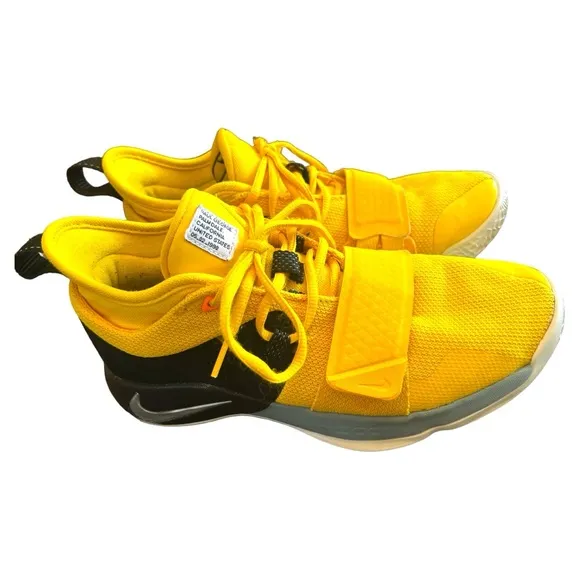Nike men’s 8 PG 2.5 Moon Exploration Amarillo/Chrome-black Aviator grey‎ shoes