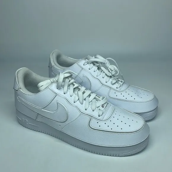 Nike Men’s Air Force 1/1 'Triple White' CV1758-100 NWOB