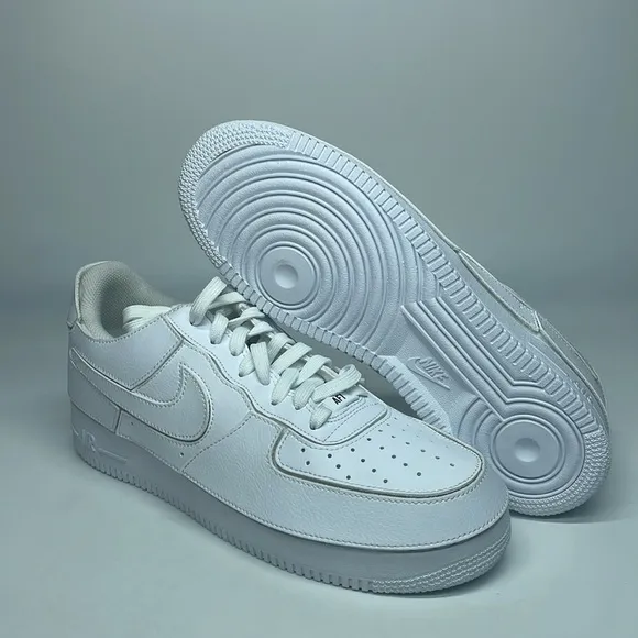 Nike Men’s Air Force 1/1 'Triple White' CV1758-100 NWOB