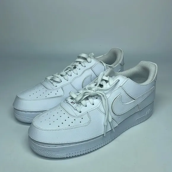 Nike Men’s Air Force 1/1 'Triple White' CV1758-100 NWOB