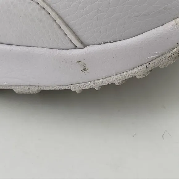 Nike Men’s Air Max Excee Triple White Leather Athletic Shoes Sneakers - Size 12