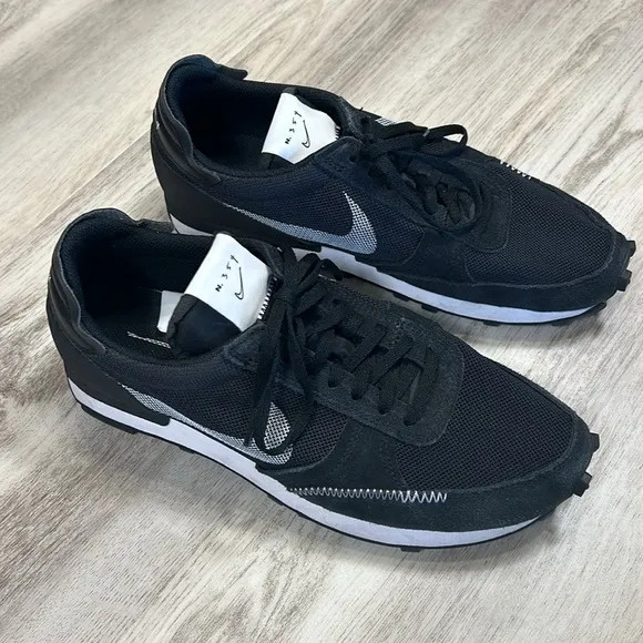 Nike Men’s Daybreak-Type Black White Swoosh Style CJ1156-003 Sneakers Shoes 9.5