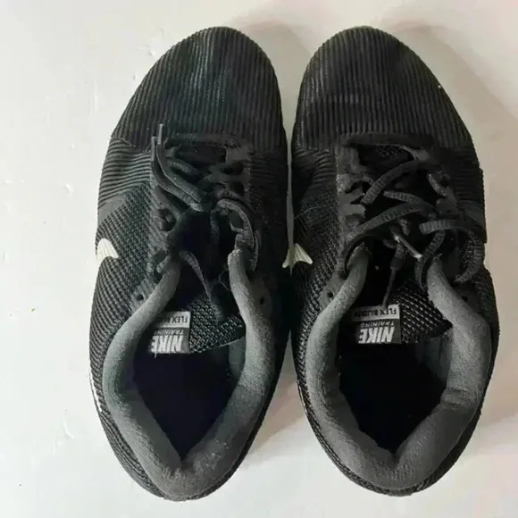 Nike Men’s Flex 2016 RN Black Athletic Running Shoes Sz 10 Lightweight Trainers