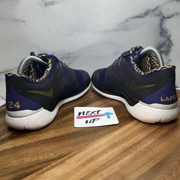 Nike Men’s Free 5.0 Doernbecher 24 Laps Purple Gold RARE 🔥 Running Shoes size 8