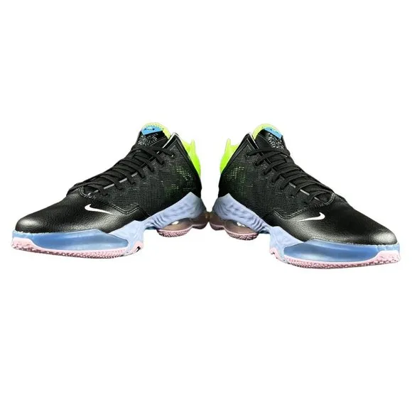 Nike Men’s LeBron 19 XIX Low Black Green Basketball Shoes DO9829-001 Sizes 11-12