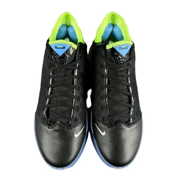 Nike Men’s LeBron 19 XIX Low Black Green Basketball Shoes DO9829-001 Sizes 11-12