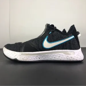 Nike Men’s PG 4 Black/White/Wolf Grey CD5079-004 Size 8 Basketball Shoes