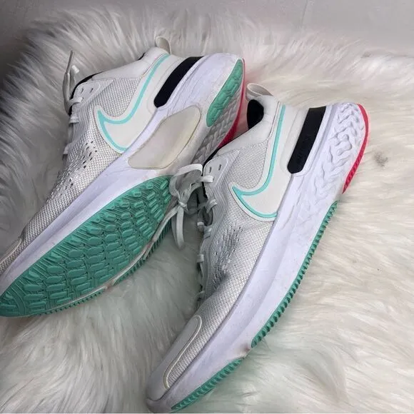Nike Men’s React Miler 2 Platinum Tint Dynamic Turquoise Shoes