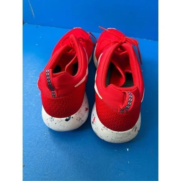 Nike Men’s Roshe Run Marble Pack Red Athletic Shoes Sneakers 669985-600 Size 12