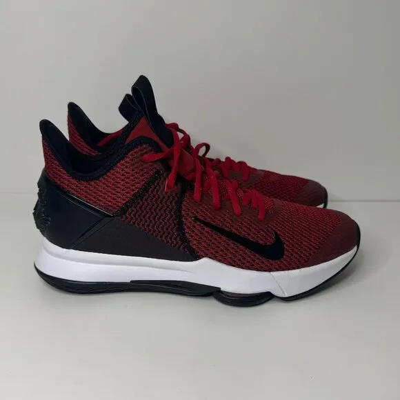 Nike Men’s Shoes Lebron Witness 4 Red/Black Size 10
