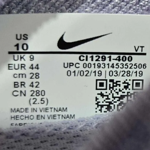 Nike Men’s SZ.10 Epic Phantom React Flyknit JDI &quot;Indigo React&quot; Running New