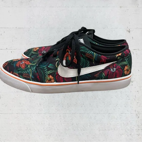 Nike Men’s Toki Print Hawaiian Floral Shoes Size 11.5 Style 631697-810