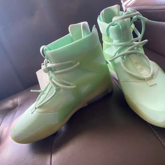 Nike Mint Green High-Top Sneakers