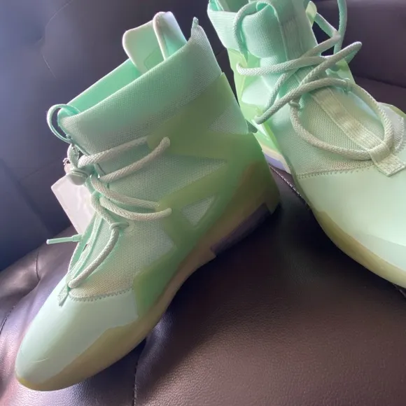 Nike Mint Green High-Top Sneakers