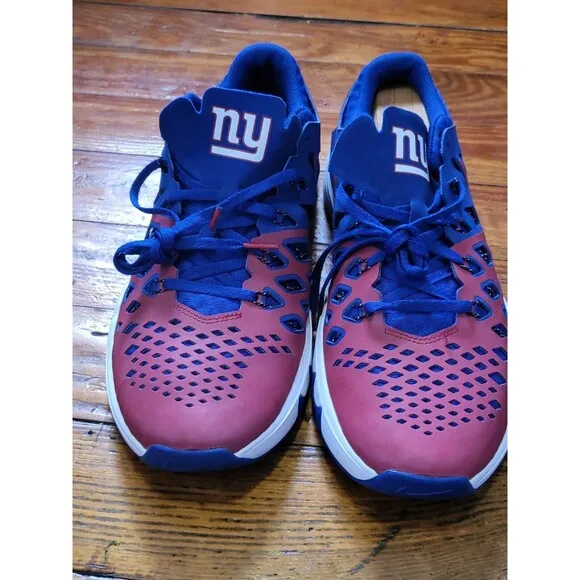 Nike New York Giants Speed Train 4 AMP Limited Edition Shoes 848587-610 Sz 11.5