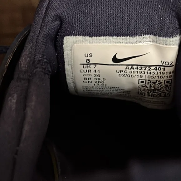 NIKE NYJAH FREE SB sneakers-size 8