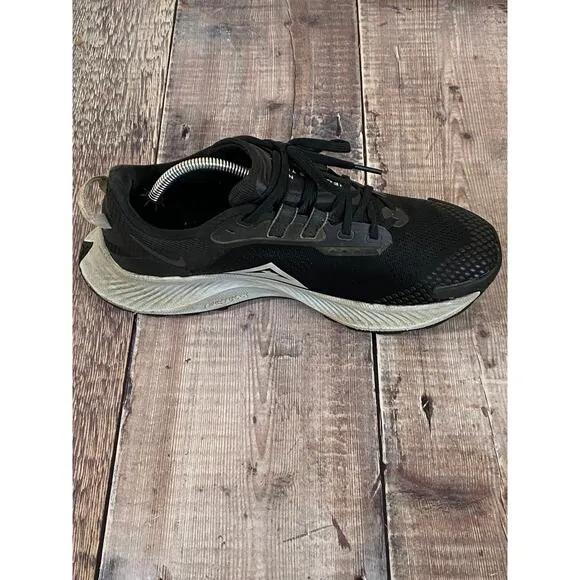 Nike Pegasus Trail 3 Black White Mens Sz 6.5 Running Sports Shoes DA8697-001