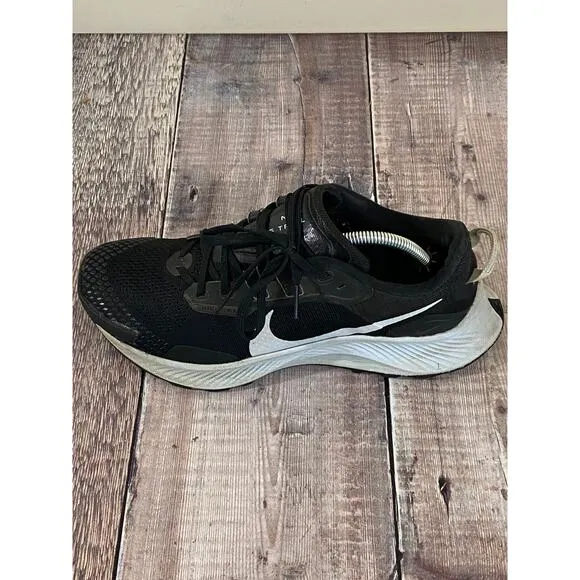 Nike Pegasus Trail 3 Black White Mens Sz 6.5 Running Sports Shoes DA8697-001