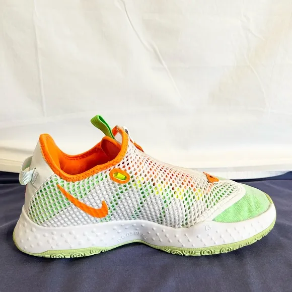 Nike PG 4 White Gatorade size 9.5 MEN’S BASKETBALL SHOES