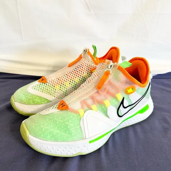 Nike PG 4 White Gatorade size 9.5 MEN’S BASKETBALL SHOES