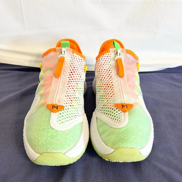 Nike PG 4 White Gatorade size 9.5 MEN’S BASKETBALL SHOES