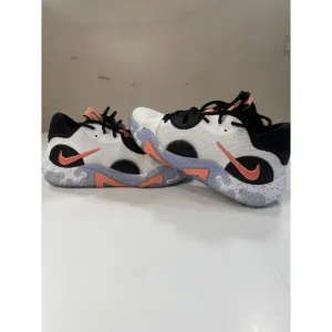 Nike PG 6 DC1974-100 Basketball Shoes Unisex White Black Fluoro Paul George