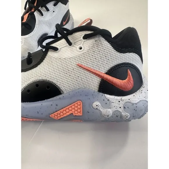 Nike PG 6 DC1974-100 Basketball Shoes Unisex White Black Fluoro Paul George