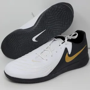 Nike Phantom GX II Academy IC White Black Gold Shoes FJ2581-100 Men’s Sz 10 New
