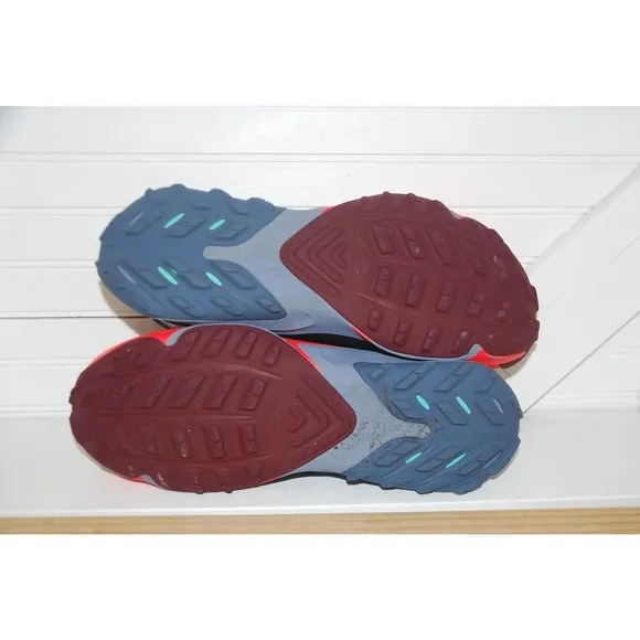Nike React Air Zoom Trail Terra Kiger running shoes size 11.5 mens blue UNISEX