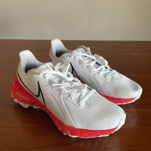 Nike React Infinity Pro Golf Infrared 23 Red/White/Black CT6620-106 Men’s Sz 8.5