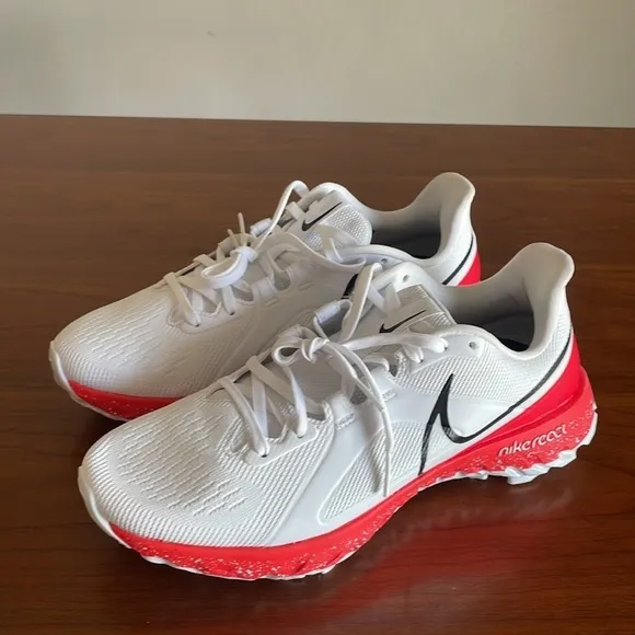 Nike React Infinity Pro Golf Infrared 23 Red/White/Black CT6620-106 Men’s Sz 8.5